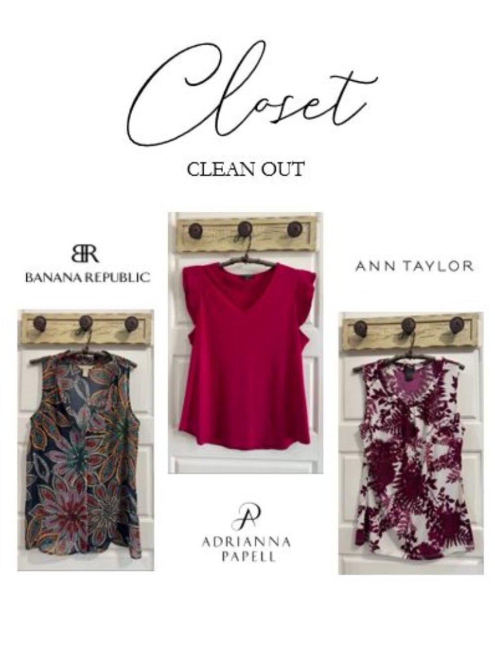 โจ Women's Sleeveless Blouse Bundle | Size M | Chic & Versatile โจ